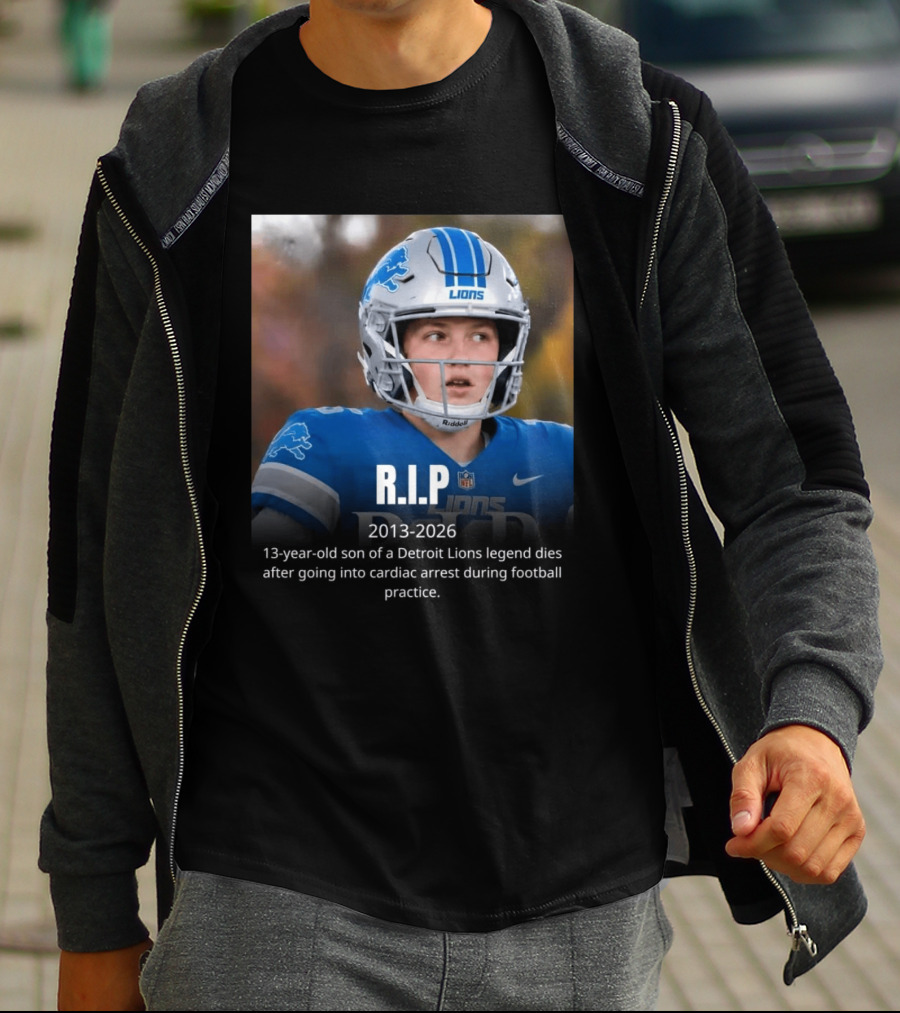 Rip Caden Sorrell Detroit Lions 2013 2026 T-Shirt