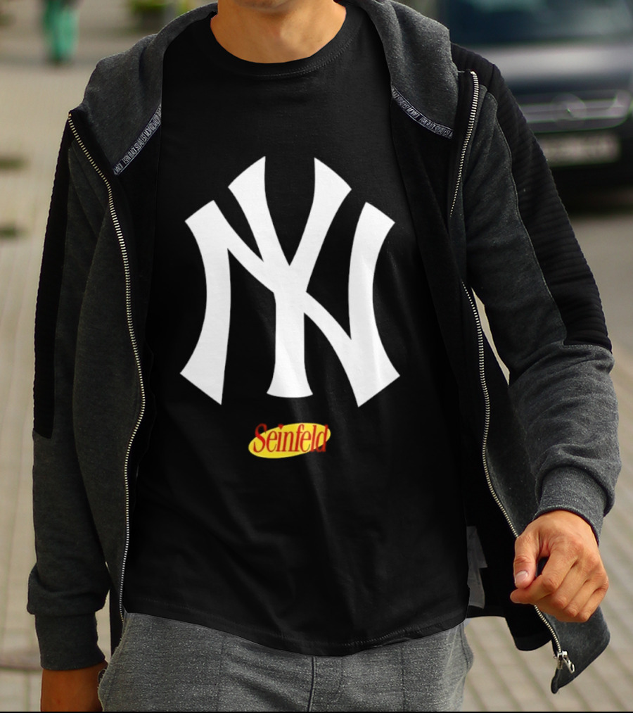 Seinfeld New York Yankees NY TV Show Iconic Collaboration T-Shirt