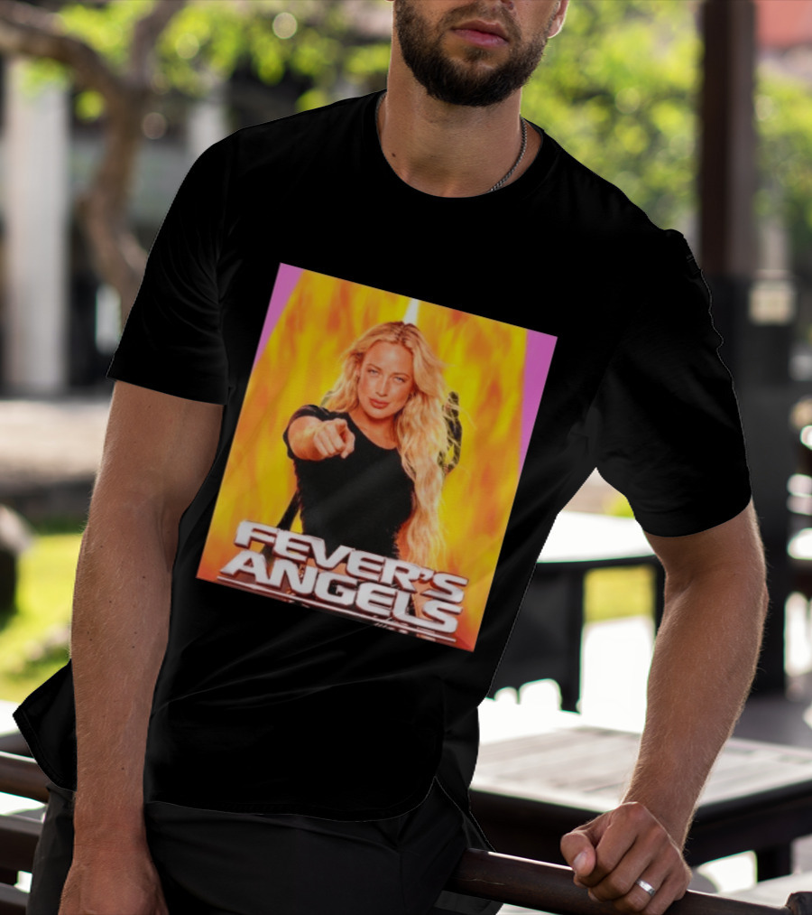 Fever's Angels Full Throttle Action Star Sophie Cunningham T-Shirt