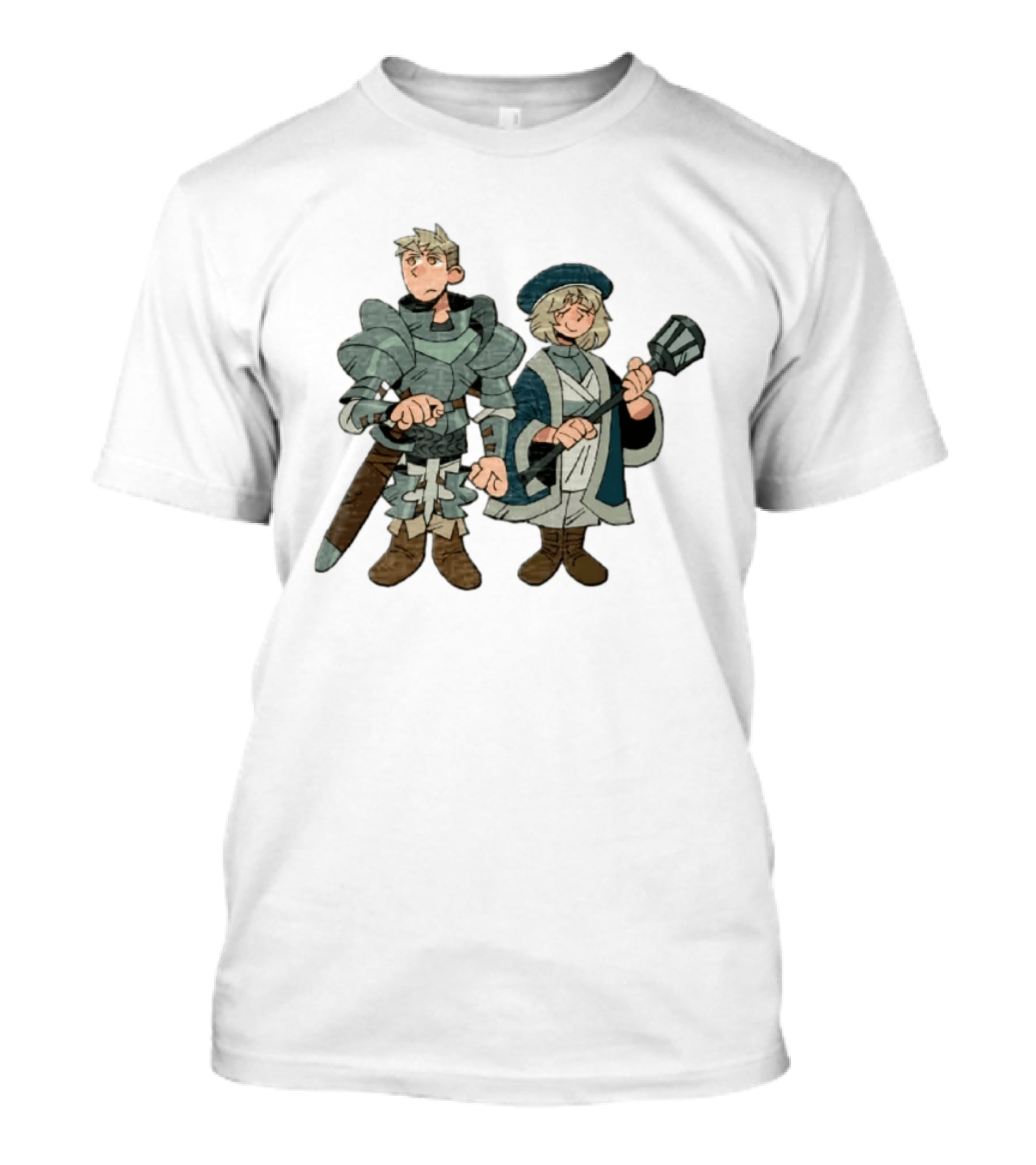 Laios Touden Marcille Donato Characters From Delicious In Dungeon Manga T-Shirt