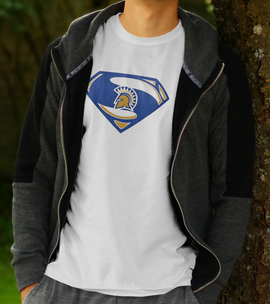 San Jose State Spartans Superman NCAA T-Shirt