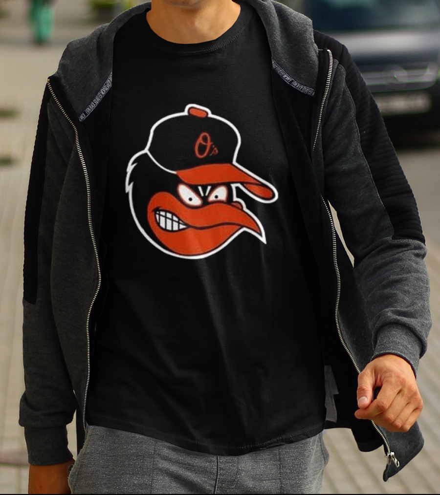Baltimore Orioles Os Angry Bird Black September 19 2026 T-Shirt