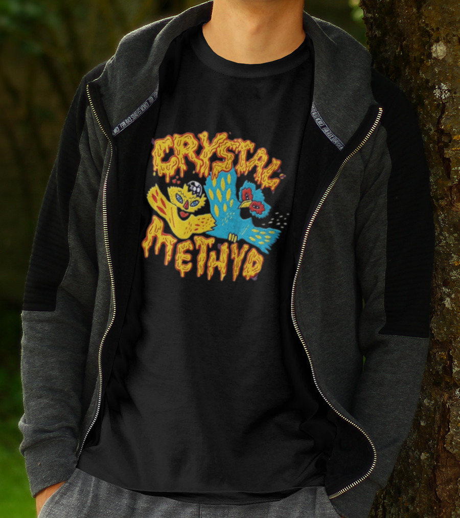 Crystal Methyd RuPaul Drag Race Bird Characters T-Shirt