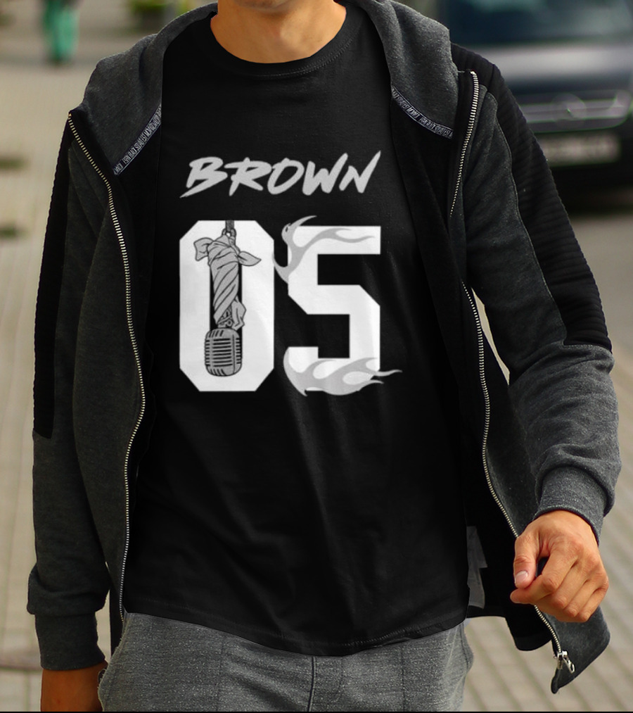 Las Vegas Raiders Chris Brown 2026 The R&R Tour 05 Flame T-Shirt
