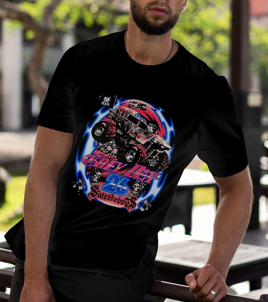 Suicideboys Grey Day 26 Monster Truck Thy Will Be Done G59 T-Shirt