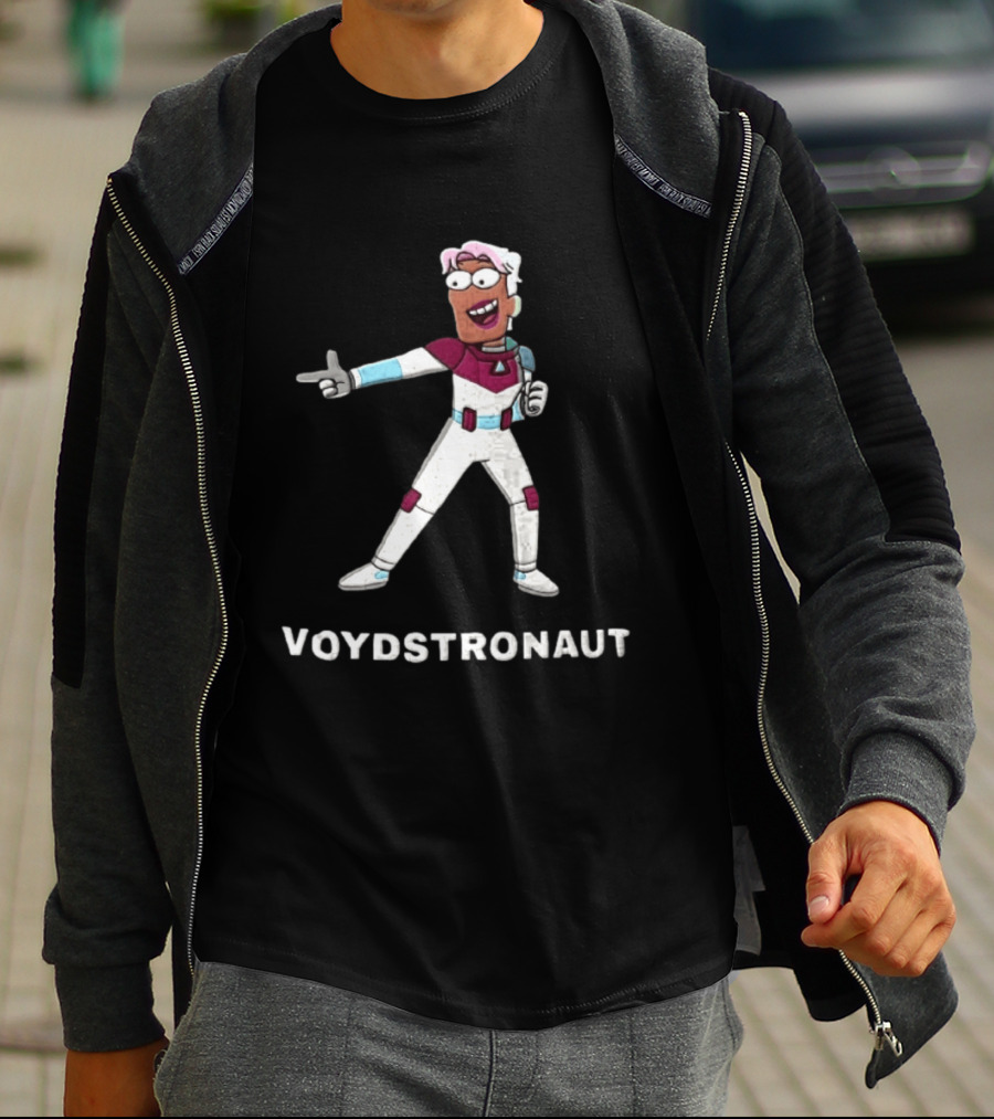 Voydstronaut Cartoon Character With Spacesuit Costume For The Incredibles Fans T-Shirt