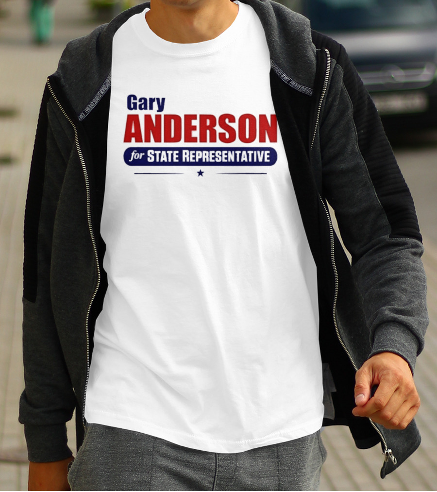 Gary Anderson MI State Representative 2026 Campaign T-Shirt