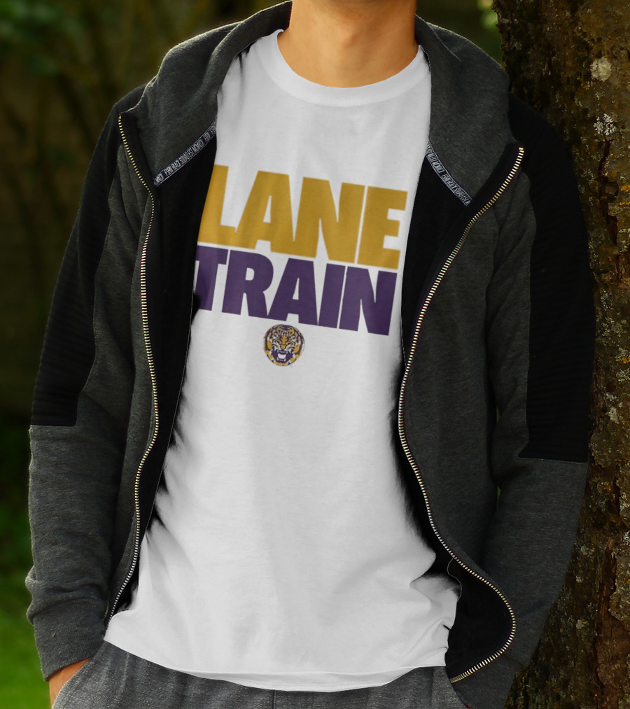 Lane Train LSU Tigers Football SEC Fan Gear T-Shirt
