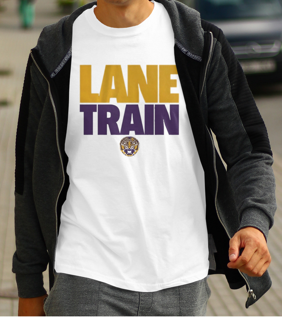 Lane Train LSU Tigers Football SEC Fan Gear T-Shirt