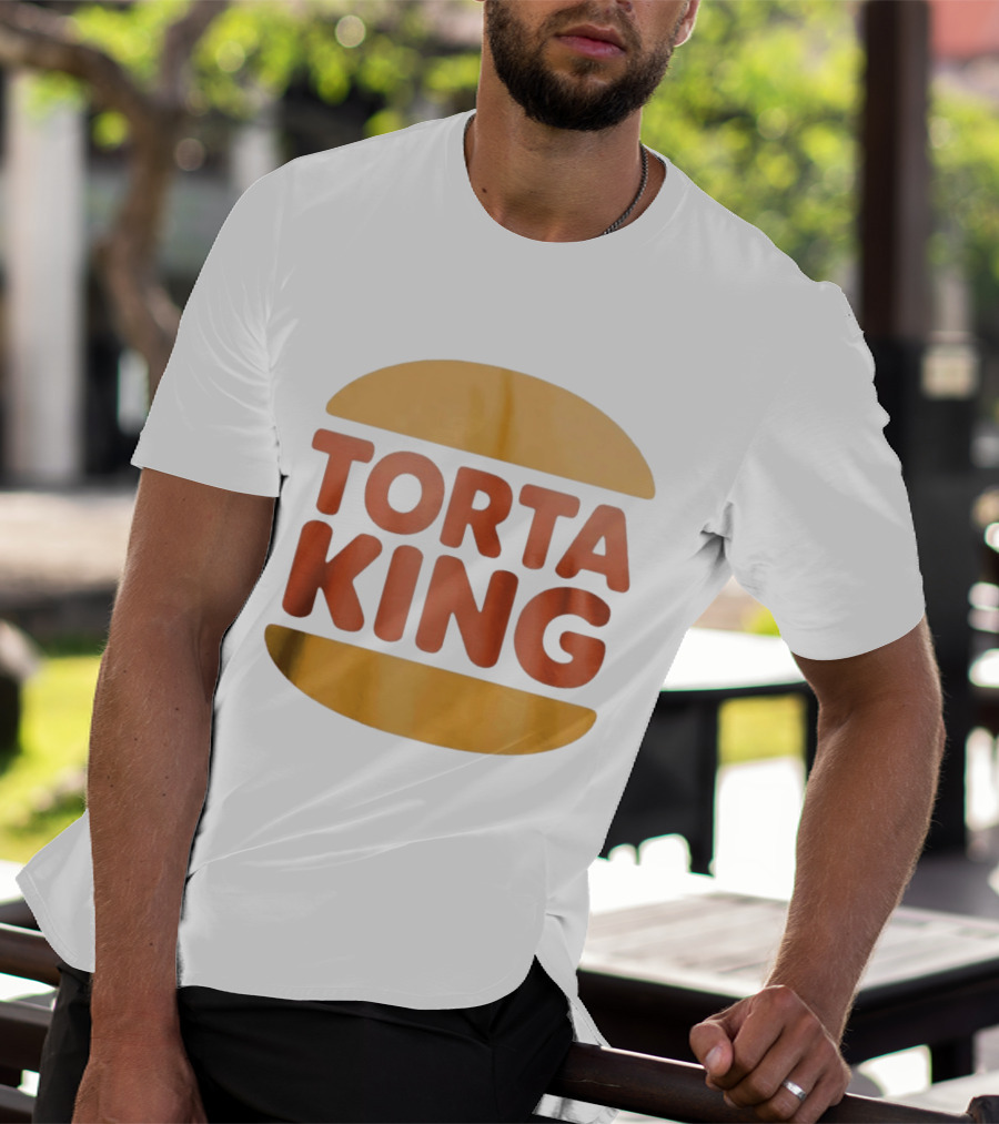Torta King Burger Mexican Food Sandwich Concept T-Shirt