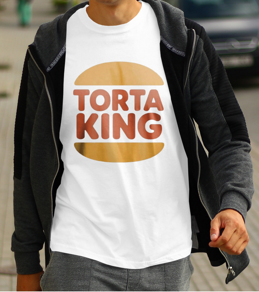 Torta King Burger Mexican Food Sandwich Concept T-Shirt
