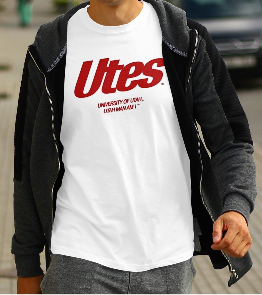 Utes University Of Utah Utah Man Am I NCAA T-Shirt