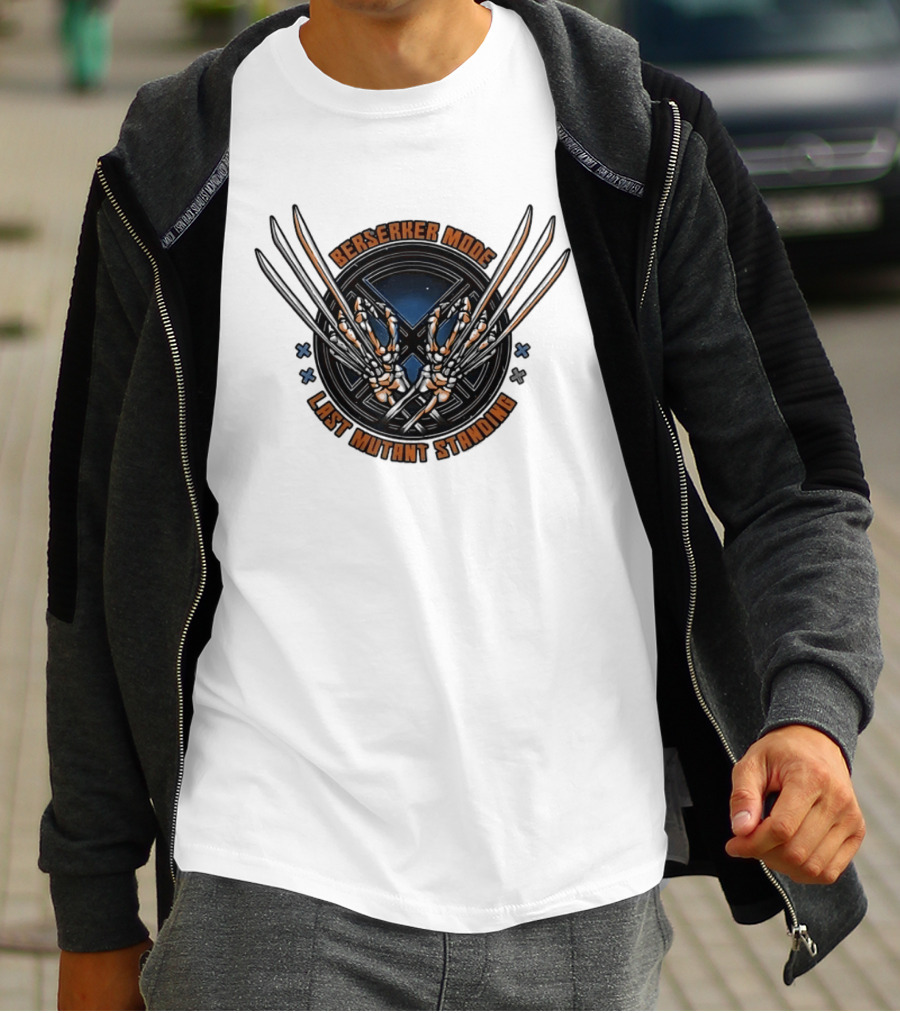 Wolverine Berserker Mode Last Mutant Standing T-Shirt