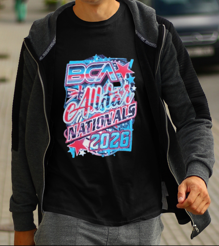 BCA Allstar Nationals 2026 Union Jack Stars T-Shirt