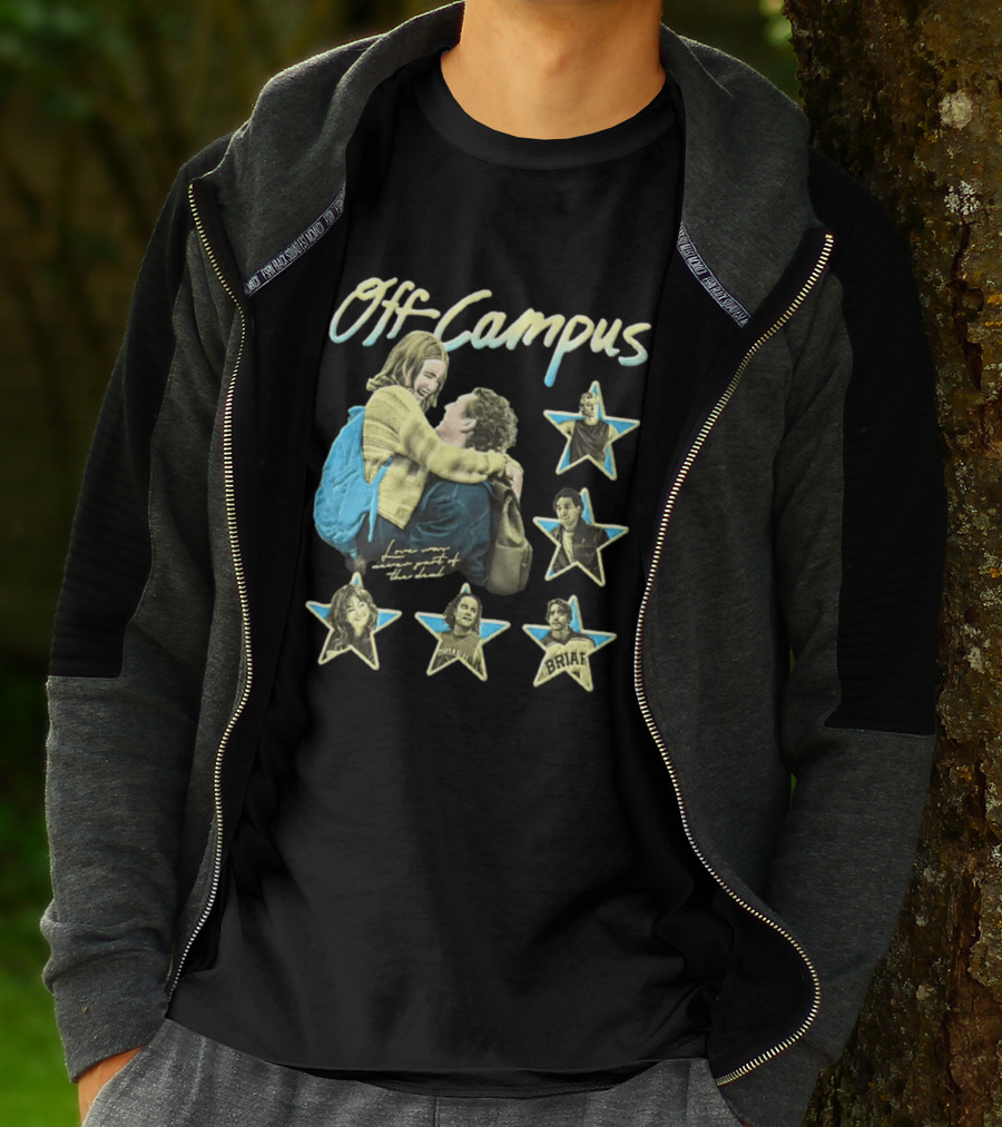 Off Campus Elle Kennedy Love Was Never Part Of The Deal Romance Book Characters T-Shirt