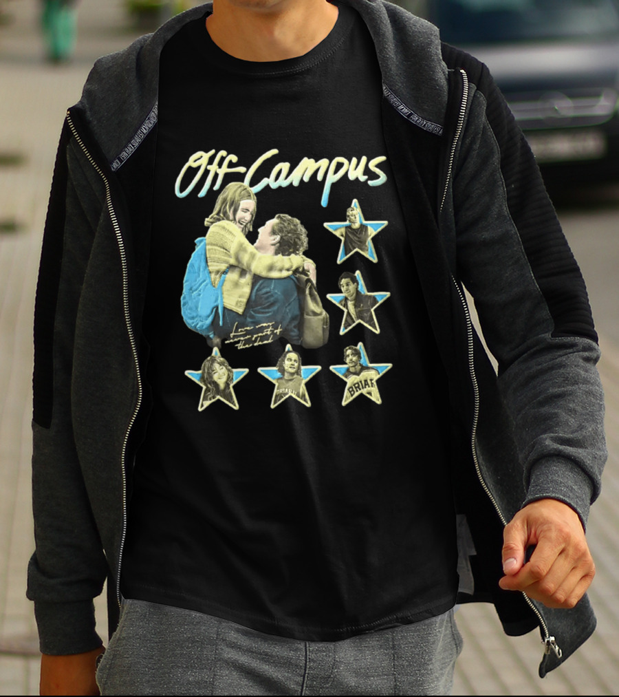 Off Campus Elle Kennedy Love Was Never Part Of The Deal Romance Book Characters T-Shirt