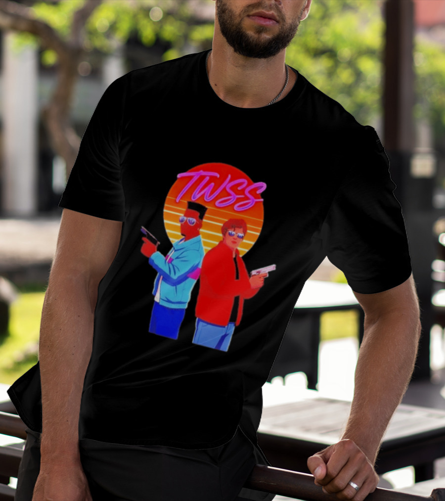 TWSS Will Jamal Retro Sunset Duo T-Shirt