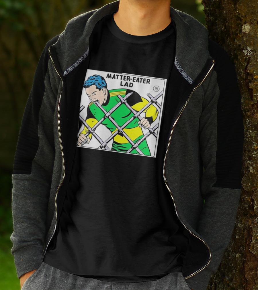 Matter Eater Lad DC Comics Retro Comic Book Panel T-Shirt