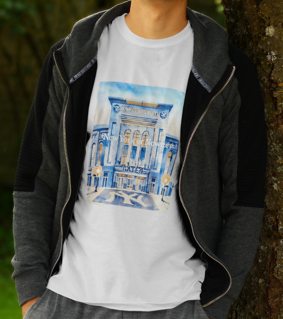 2026 New York Or Nowhere Yankee Stadium Gate 4 T-Shirt