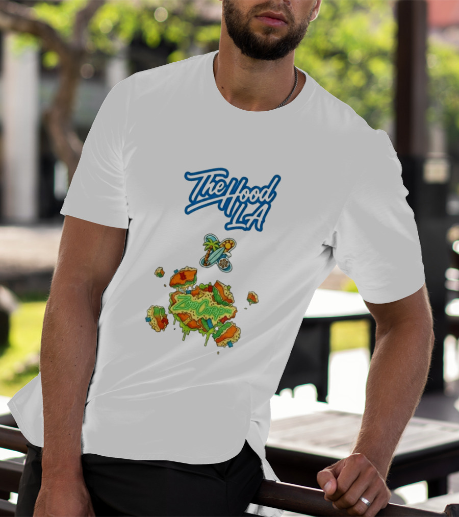 The Hood LA Dodgers Zoocorp Tropical Vibes T-Shirt
