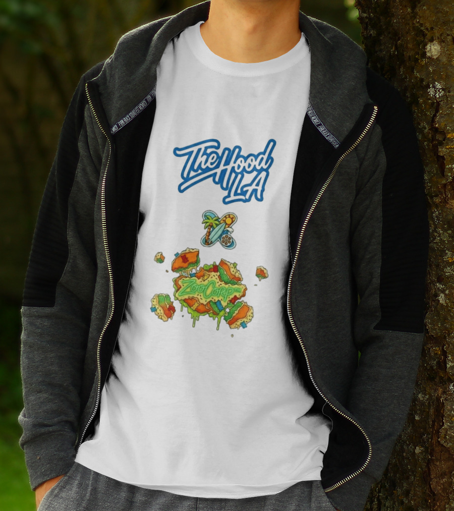 The Hood LA Dodgers Zoocorp Tropical Vibes T-Shirt