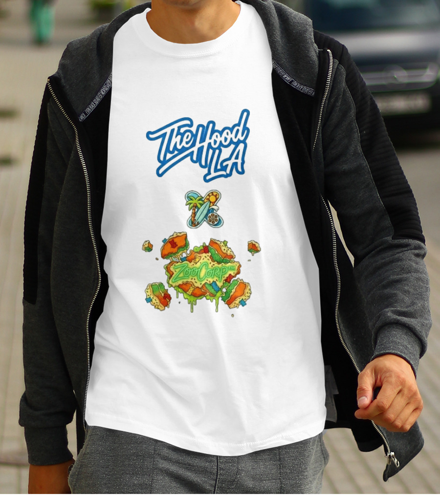 The Hood LA Dodgers Zoocorp Tropical Vibes T-Shirt