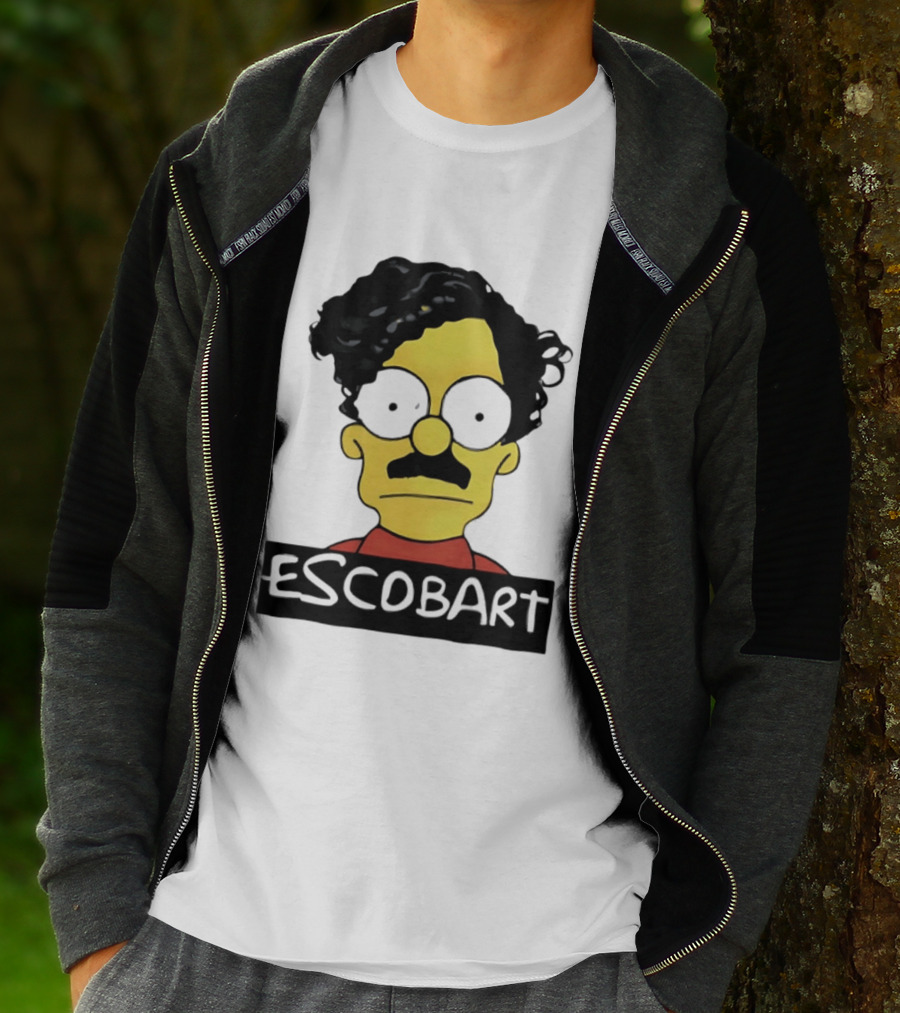 Ned Flanders Escobart Simpsons Mashup T-Shirt