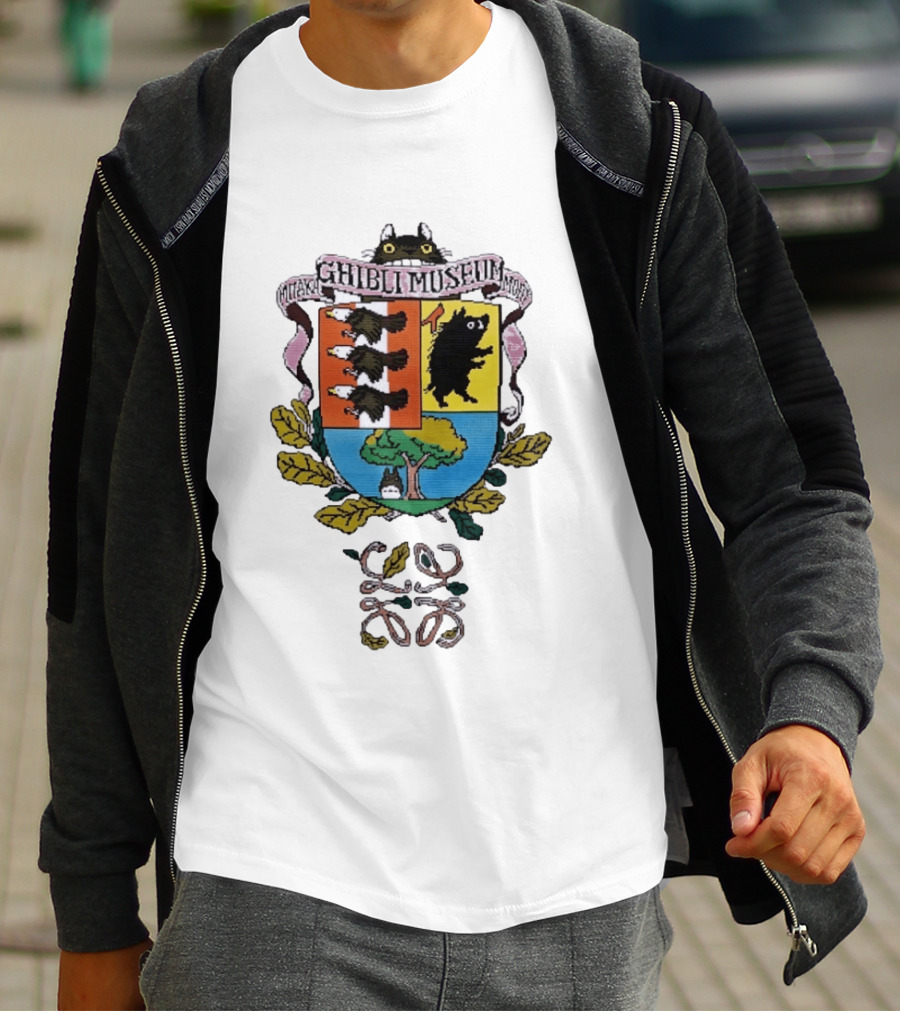Ghibli Museum Mitaka Crest Totoro T-Shirt