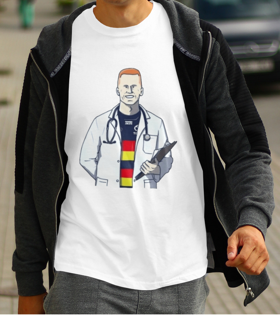 Reilly O'Brien Doctor Prescribed Adelaide Crows Stethoscope Tacos Top T-Shirt