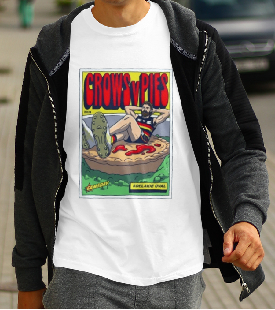 Crows V Pies Adelaide Oval Gameday 20/24 T-Shirt