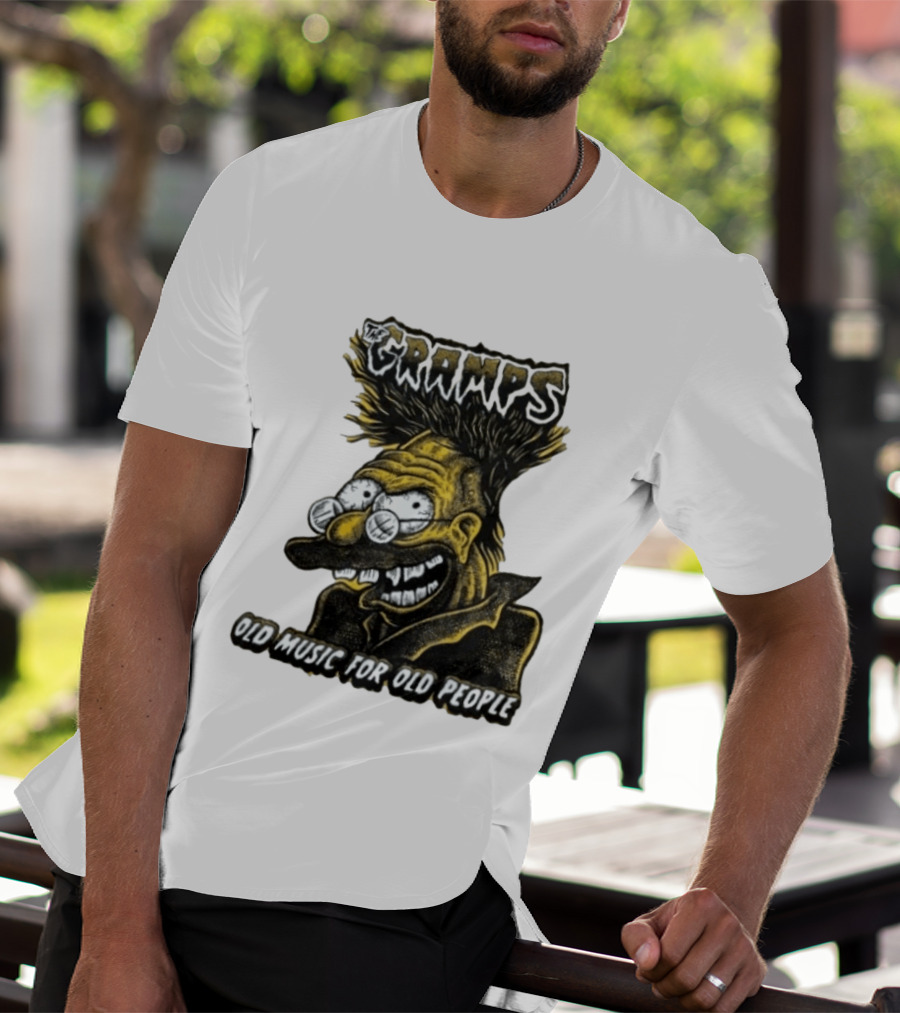 The Gramps Old Music For Old People Simpsons T-Shirt