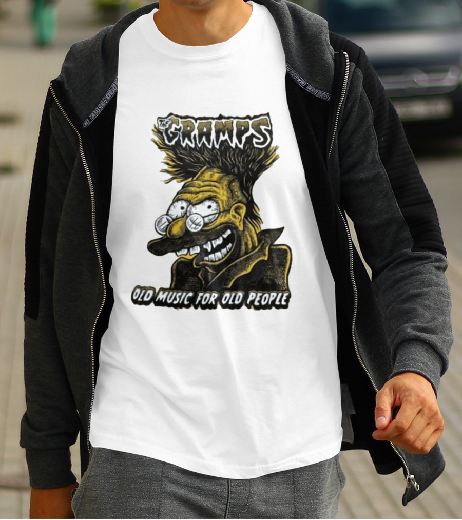 The Gramps Old Music For Old People Simpsons T-Shirt