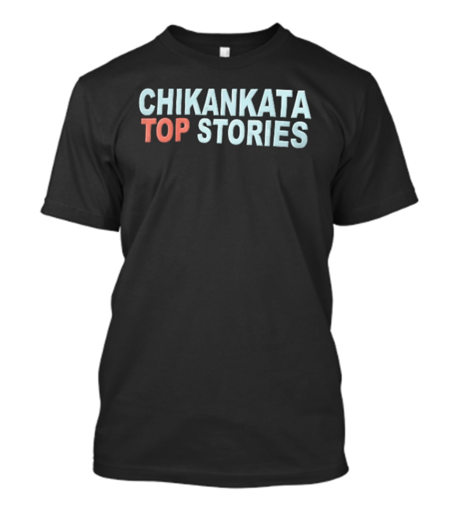 Chikankata Top Stories Two Color Vertical T-Shirt