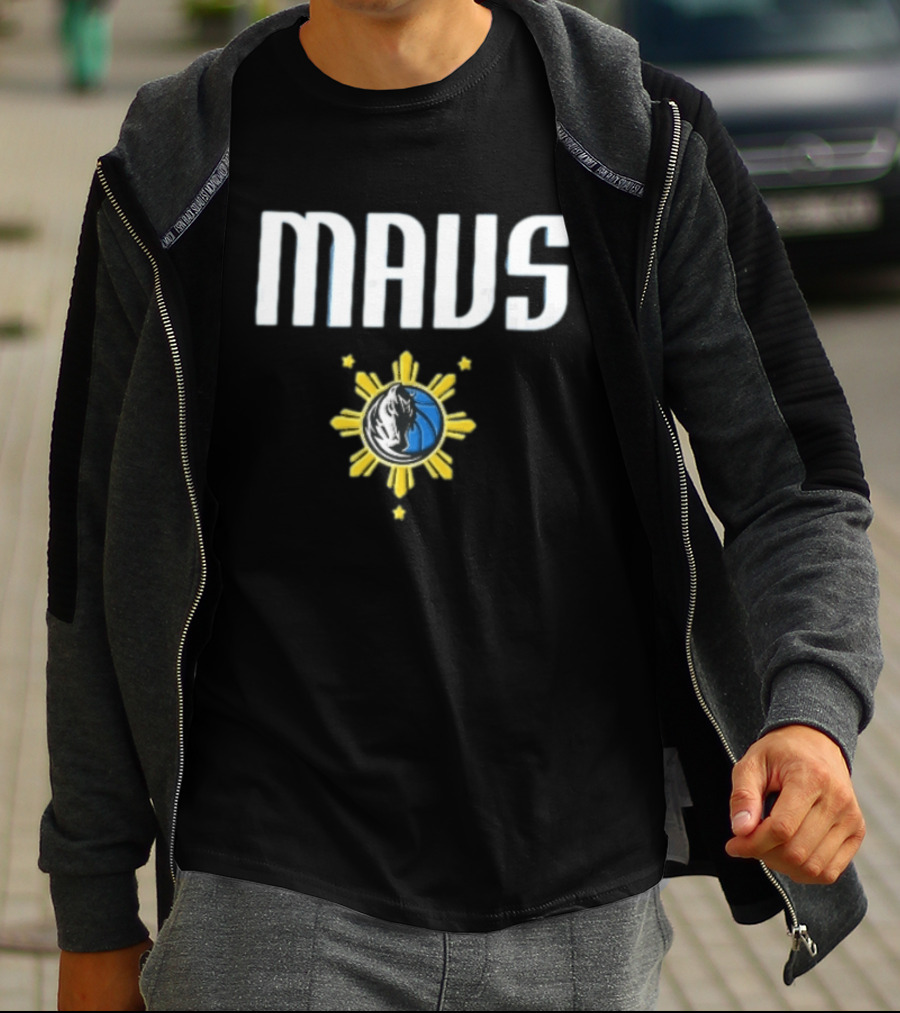 Mavs Horse Head Basketball Philippine Sun Stars Dallas Mavericks NBA T-Shirt