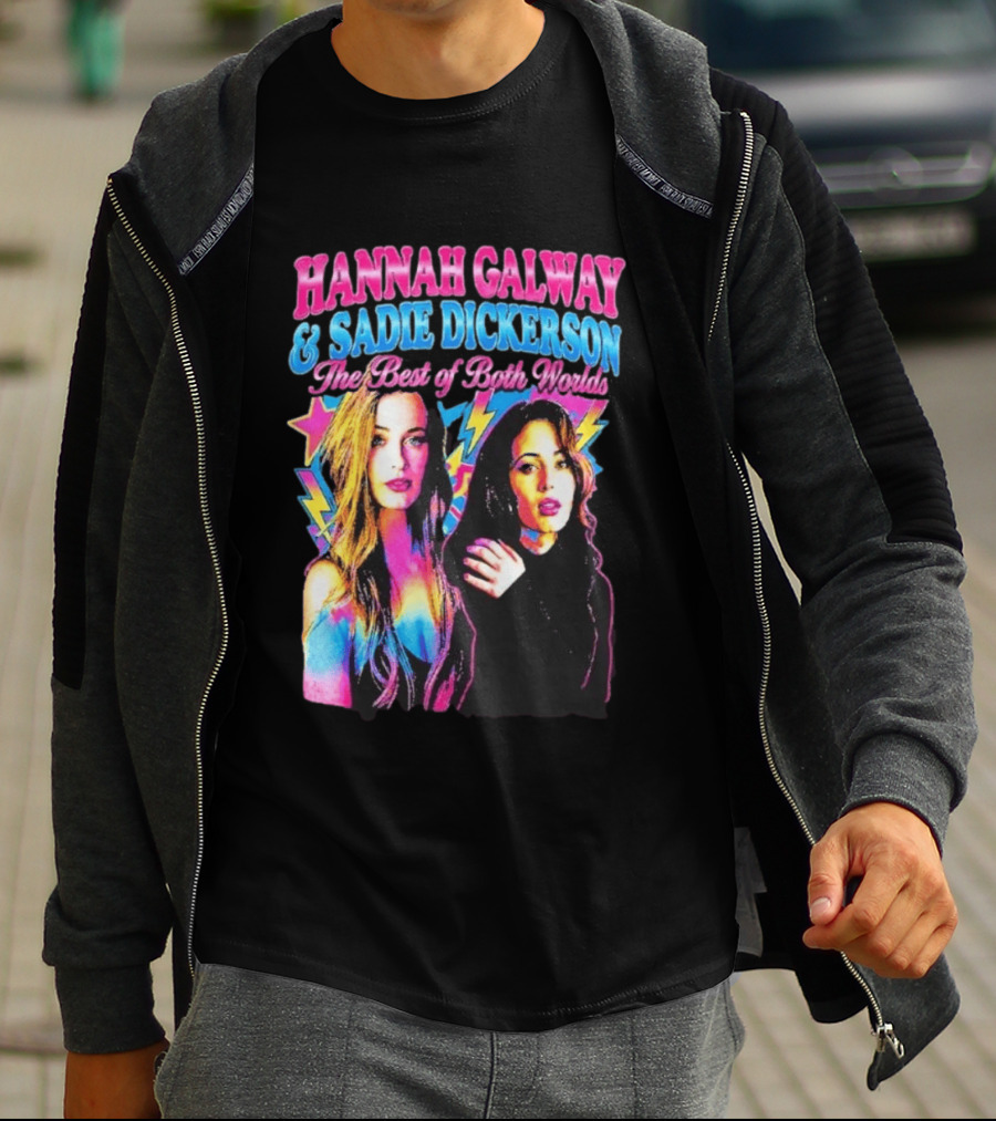Hannah Galway Sadie Dickerson The Best Of Both Worlds Vibrant Pop T-Shirt