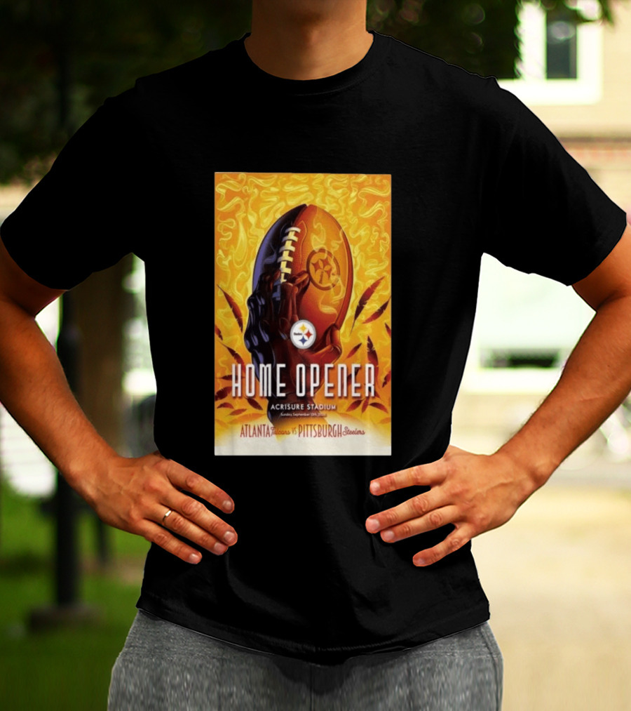 Atlanta Falcons Vs Pittsburgh Steelers Home Opener Acrisure Stadium September 13 2026 T-Shirt