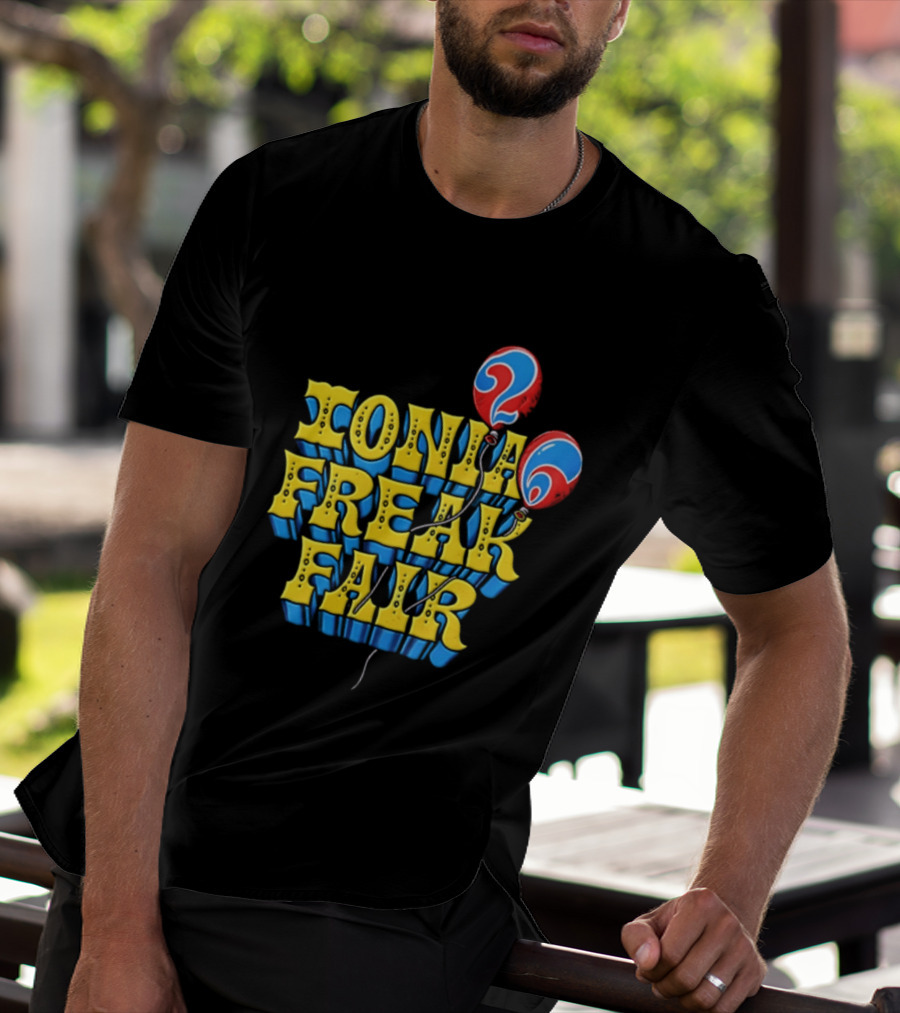 Billy Strings Ionia Freak Fair Music Festival Balloons 2024 T-Shirt