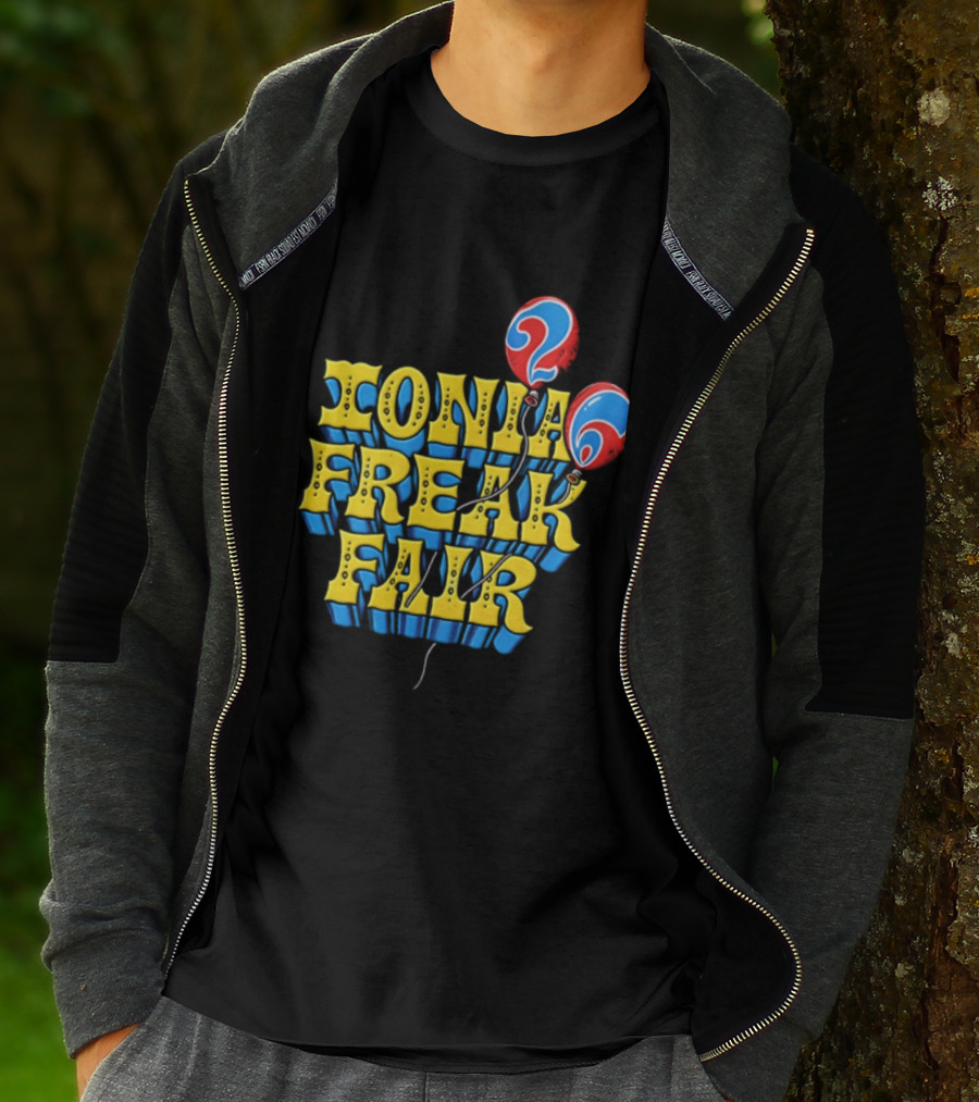 Billy Strings Ionia Freak Fair Music Festival Balloons 2024 T-Shirt