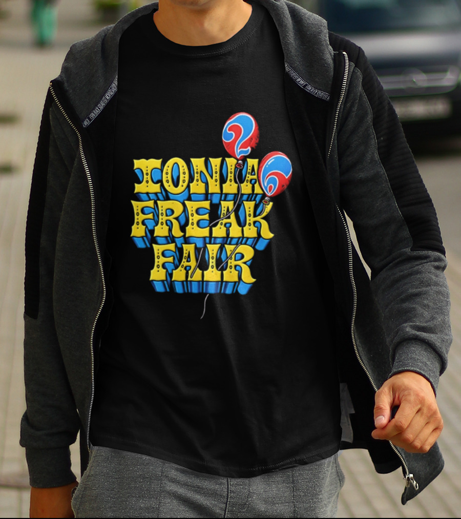 Billy Strings Ionia Freak Fair Music Festival Balloons 2024 T-Shirt