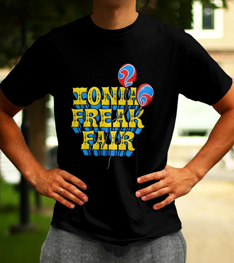Billy Strings Ionia Freak Fair Music Festival Balloons 2024 T-Shirt