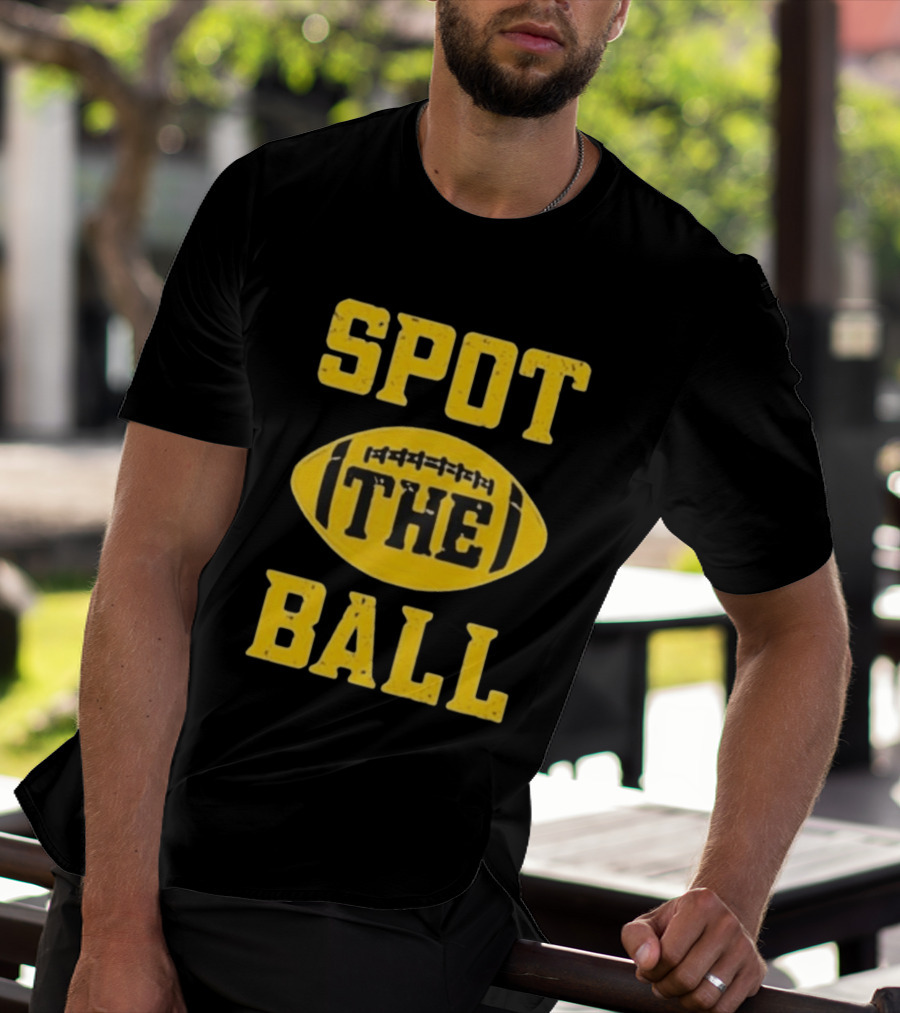 Spot The Ball LSU Football Yellow T-Shirt
