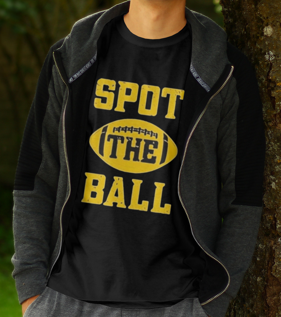 Spot The Ball LSU Football Yellow T-Shirt
