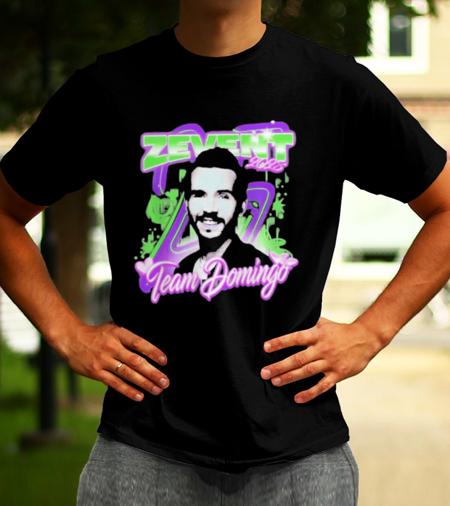 Zevent 2025 Team Domingo Event Highlights And Celebrations T-Shirt