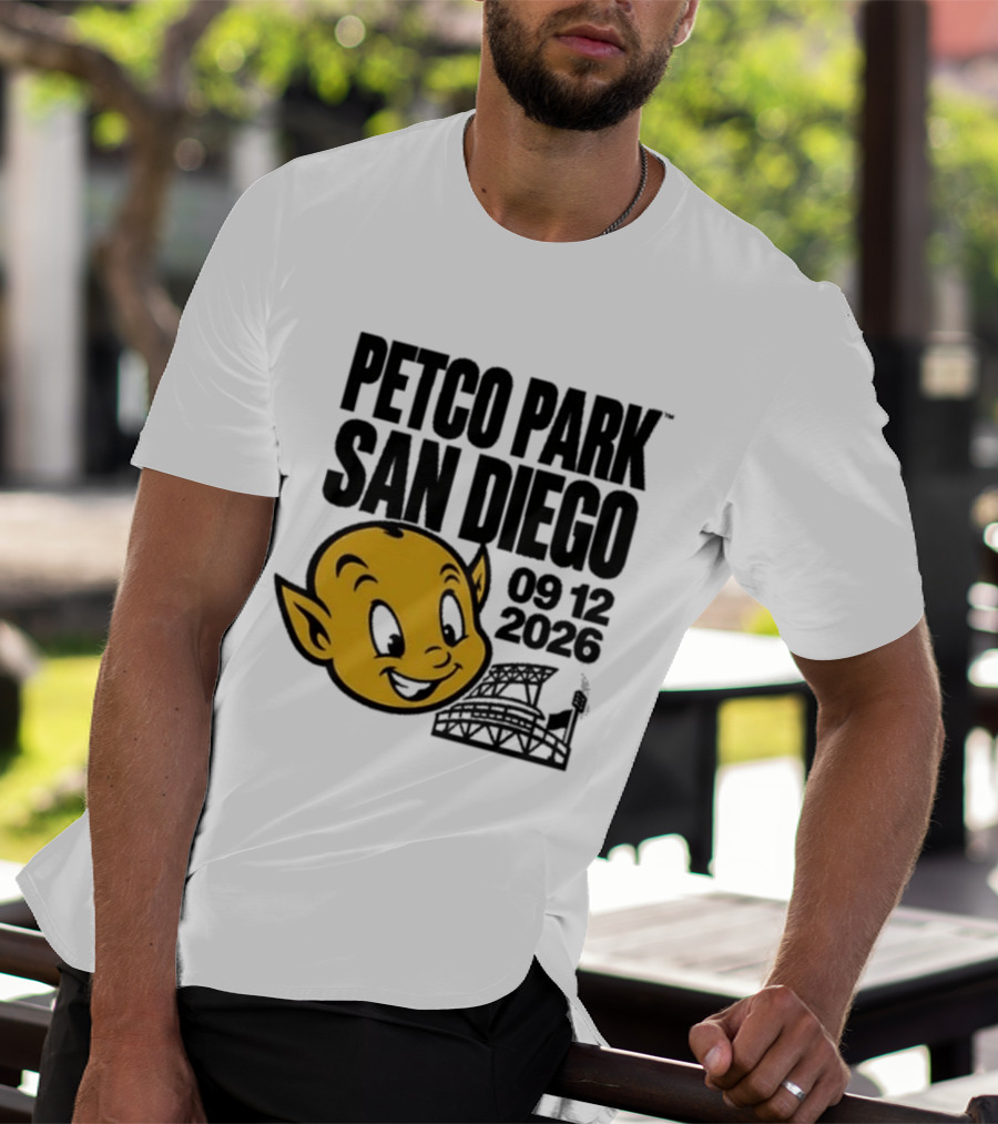 Petco Park San Diego Sep 12 2026 Event Icon With Stadium T-Shirt