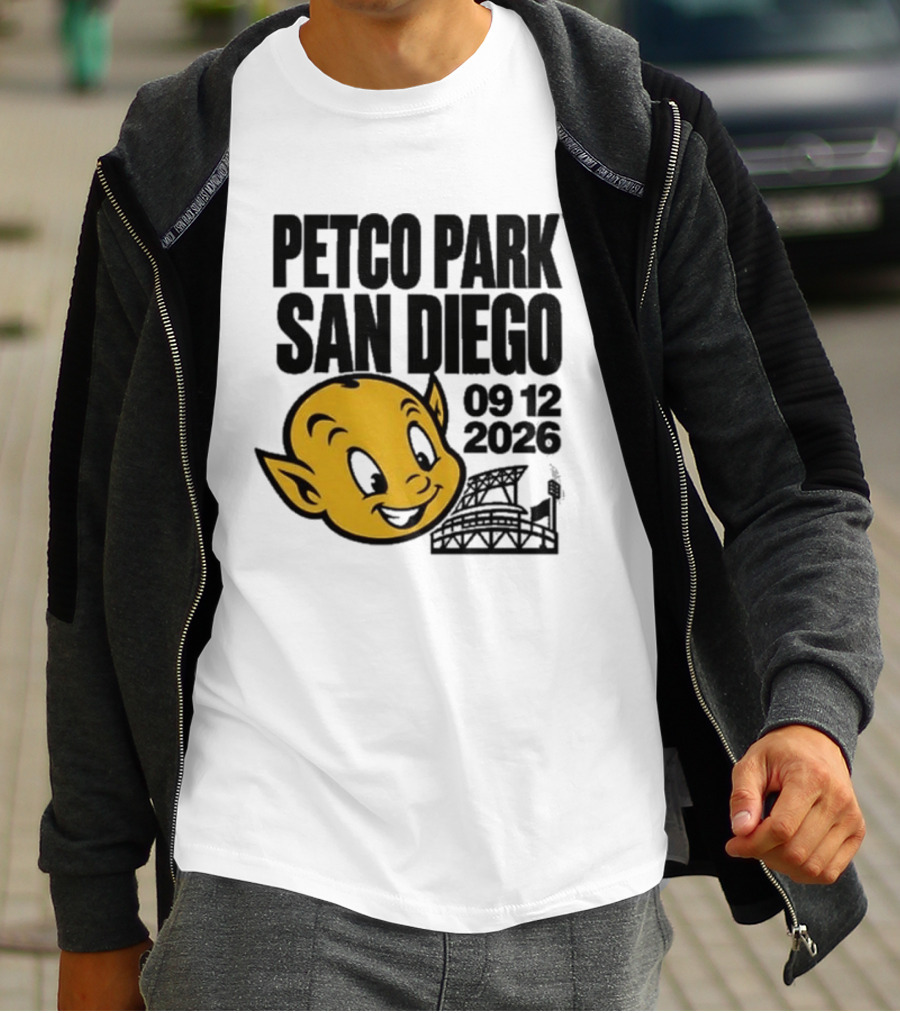 Petco Park San Diego Sep 12 2026 Event Icon With Stadium T-Shirt