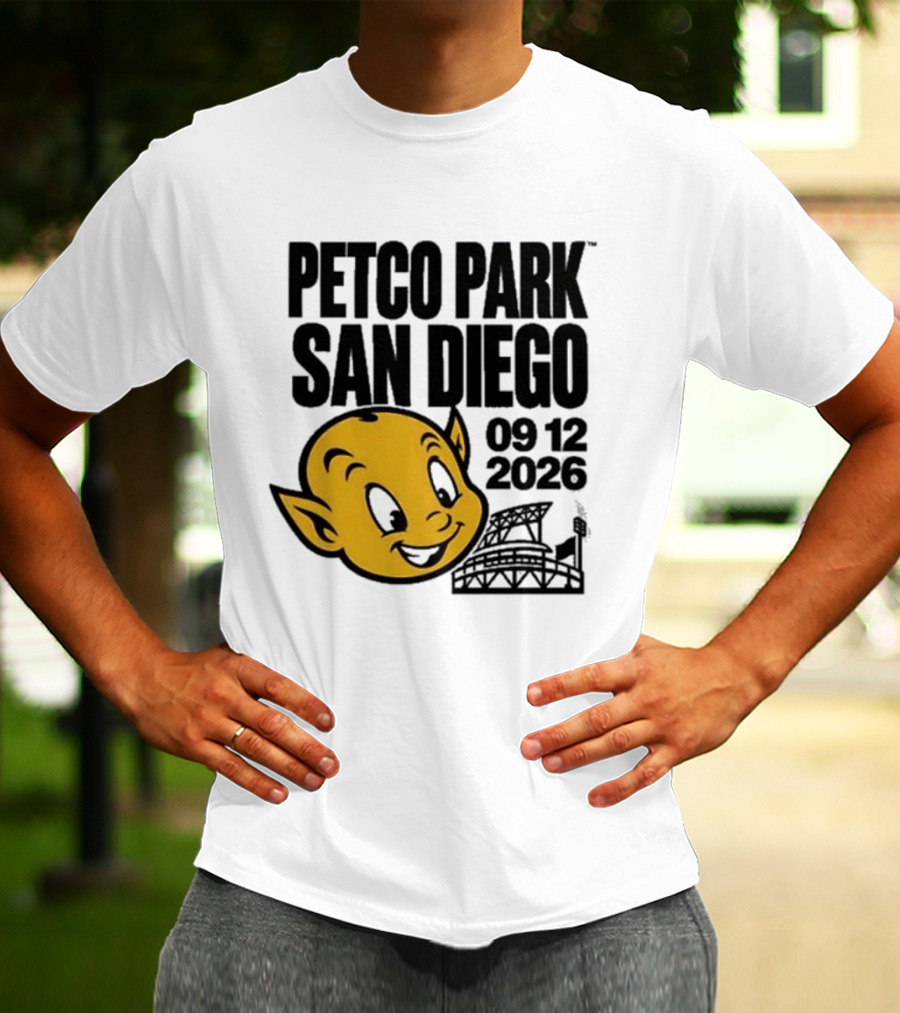Petco Park San Diego Sep 12 2026 Event Icon With Stadium T-Shirt