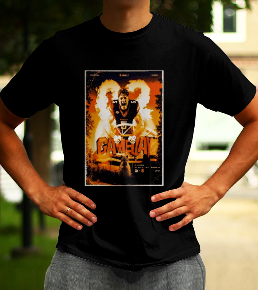 Syracuse Vs California Gameday September 12 2026 JMA Wireless Dome Syracuse NY Football T-Shirt
