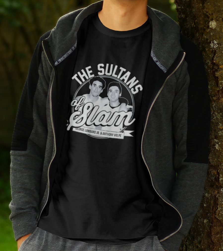 The Sultans Of Slam George Lombard Jr Anthony Volpe Baseball Athletes Photo T-Shirt