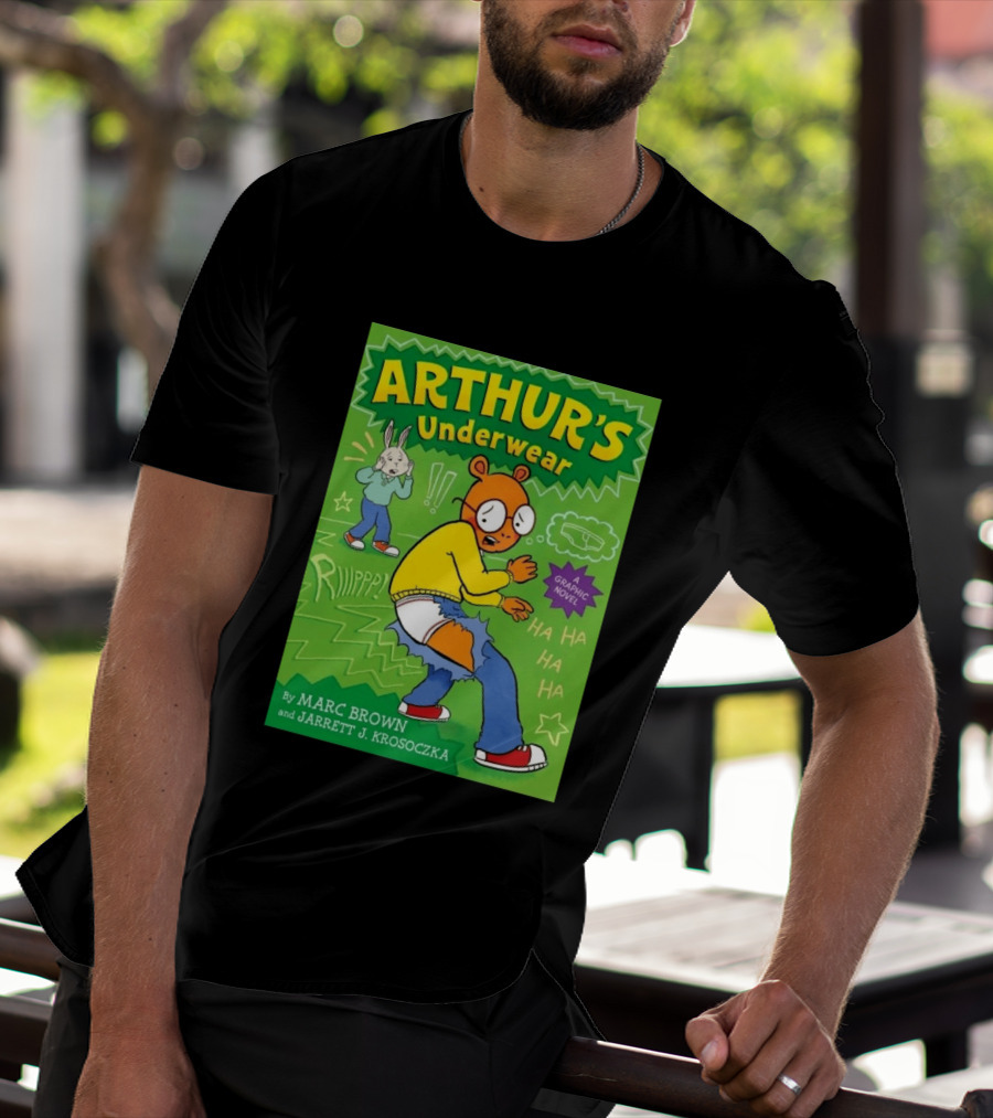 ARTHUR'S Underwear Graphic Novel By Marc Brown And Jarrett J. Krosoczka T-Shirt