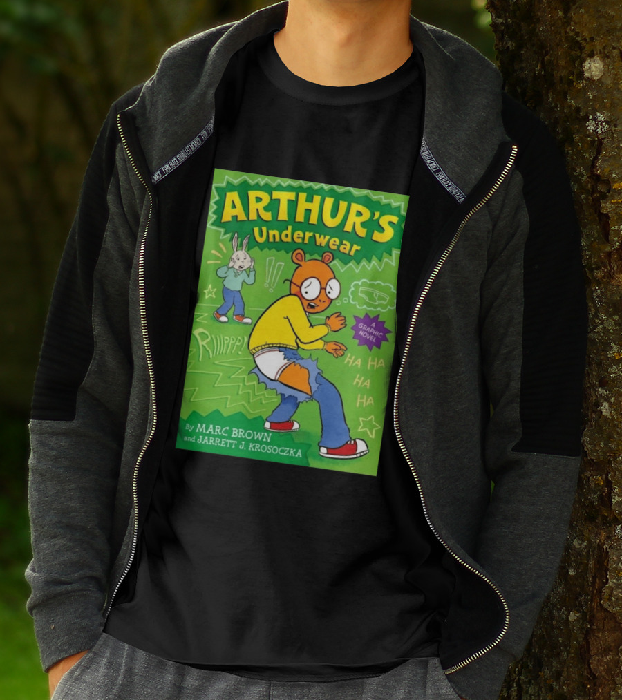ARTHUR'S Underwear Graphic Novel By Marc Brown And Jarrett J. Krosoczka T-Shirt